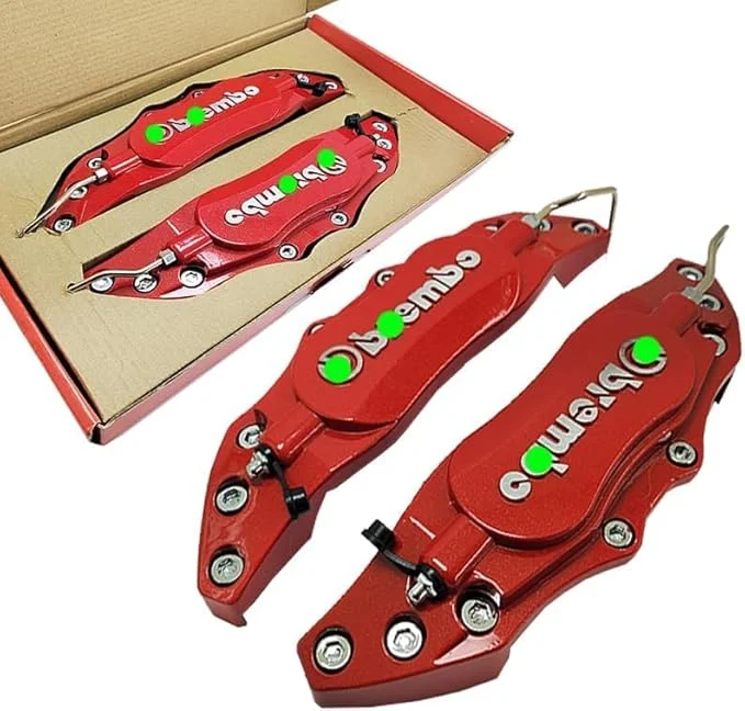 Metal Brake Caliper Brembo Red