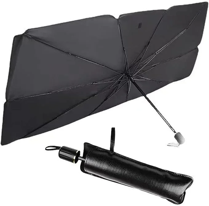 Car Umbrella Black Waterproof