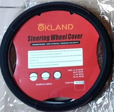 Steering Wheel Cover OKLAND Size 38-40 cm